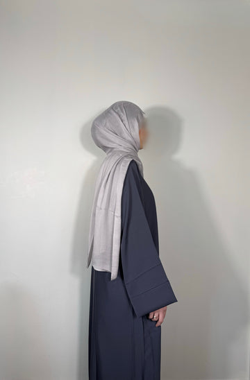 steel blue abaya (nida)