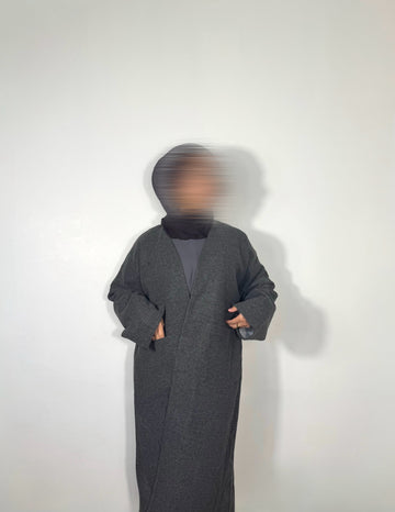smoke coat abaya
