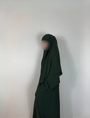 winter green abaya