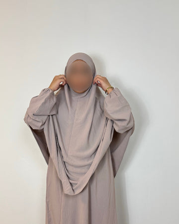 light blush khimar
