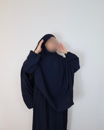navy blue khimar