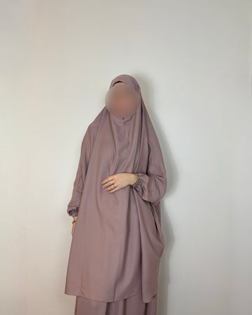 taupe jilbab