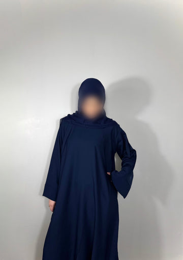 navy blue abaya (nida)