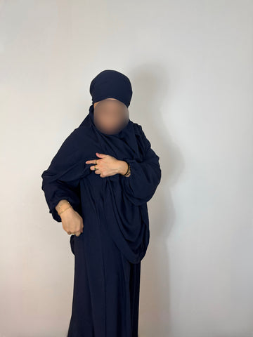 navy blue abaya