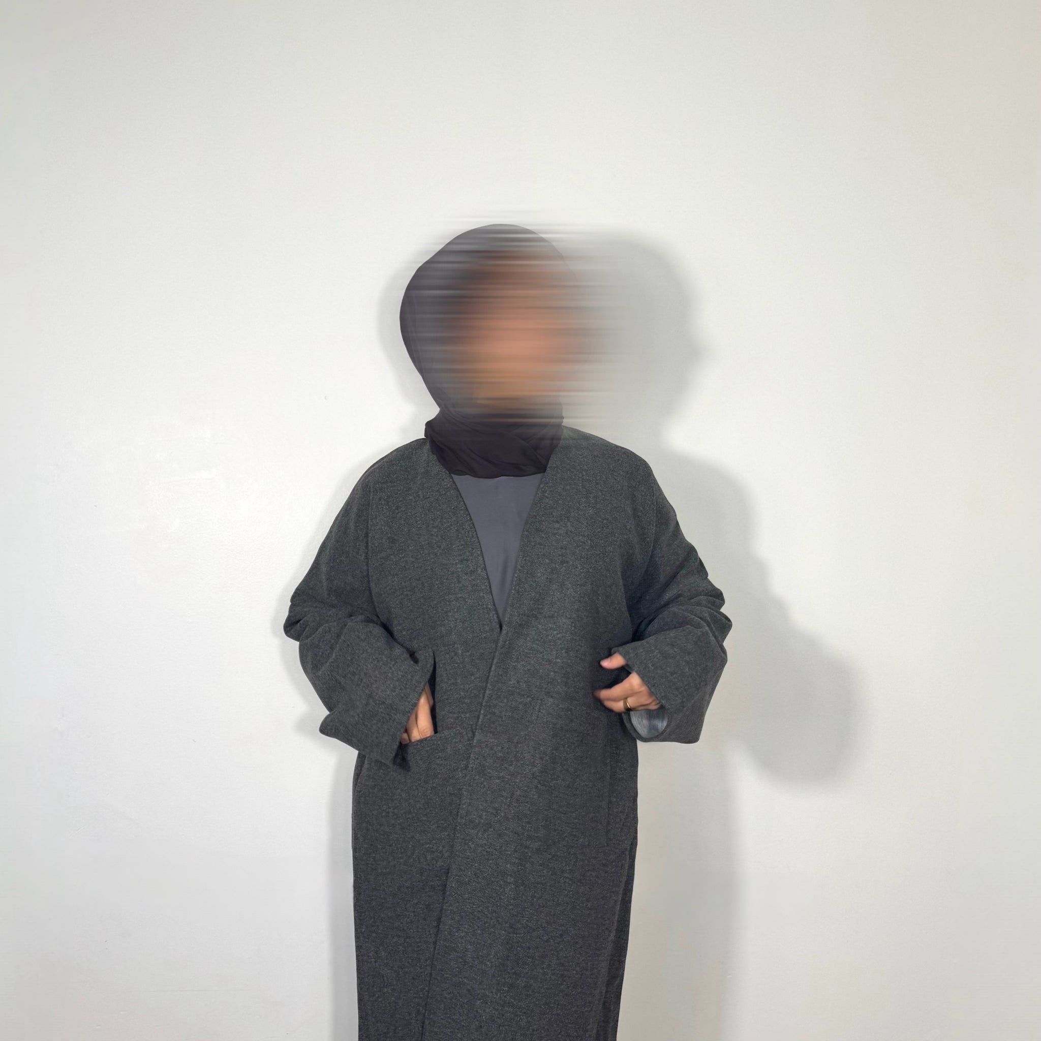 smoke coat abaya