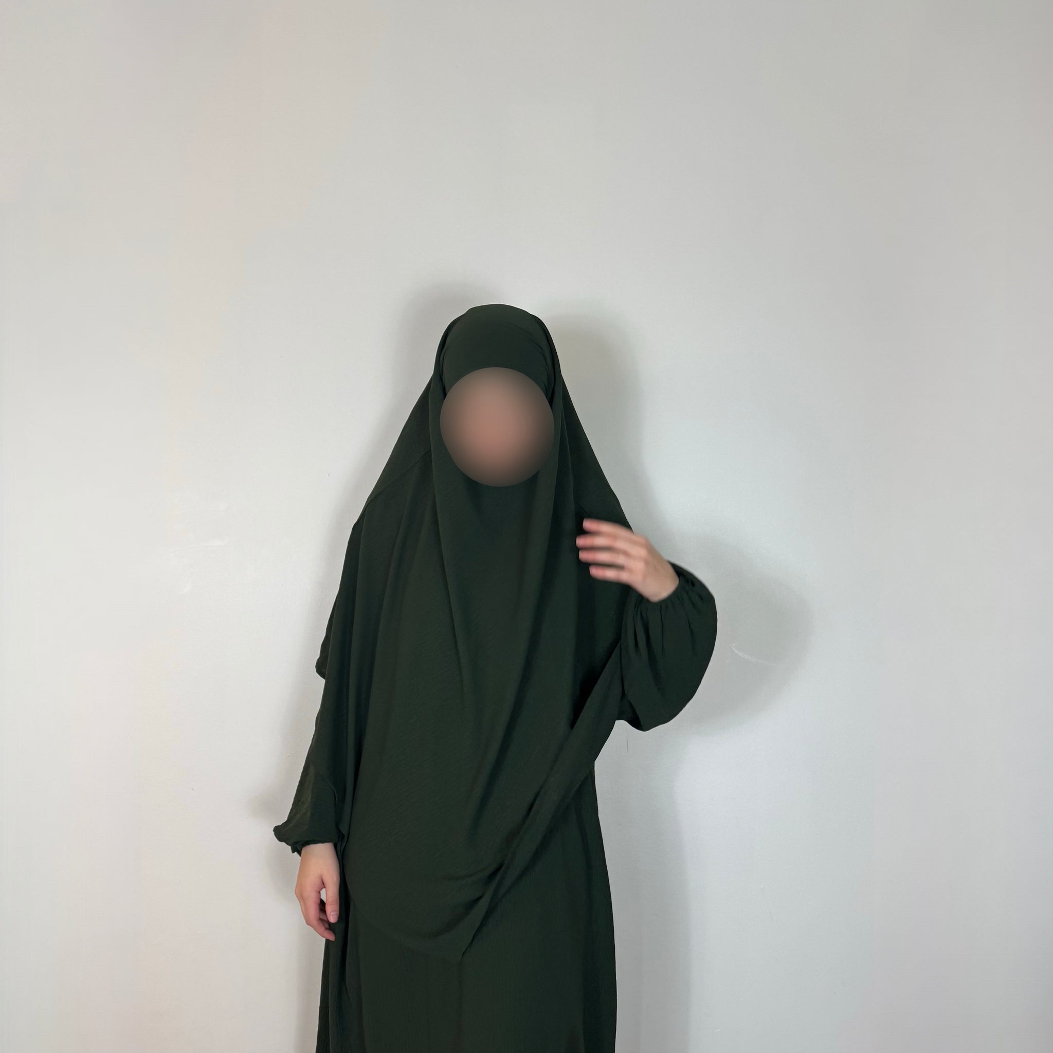 winter green khimar