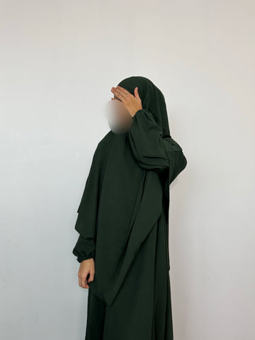 winter green khimar