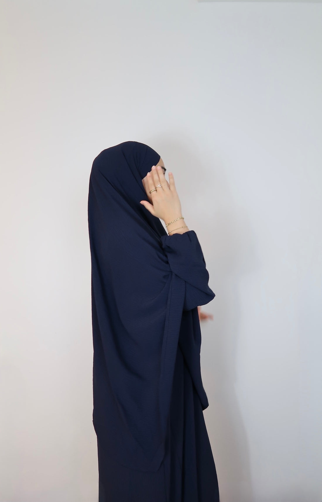 navy blue khimar