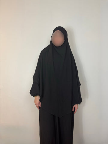 onyx abaya & khimar set