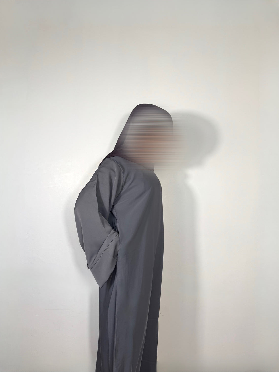 dark grey abaya (nida)