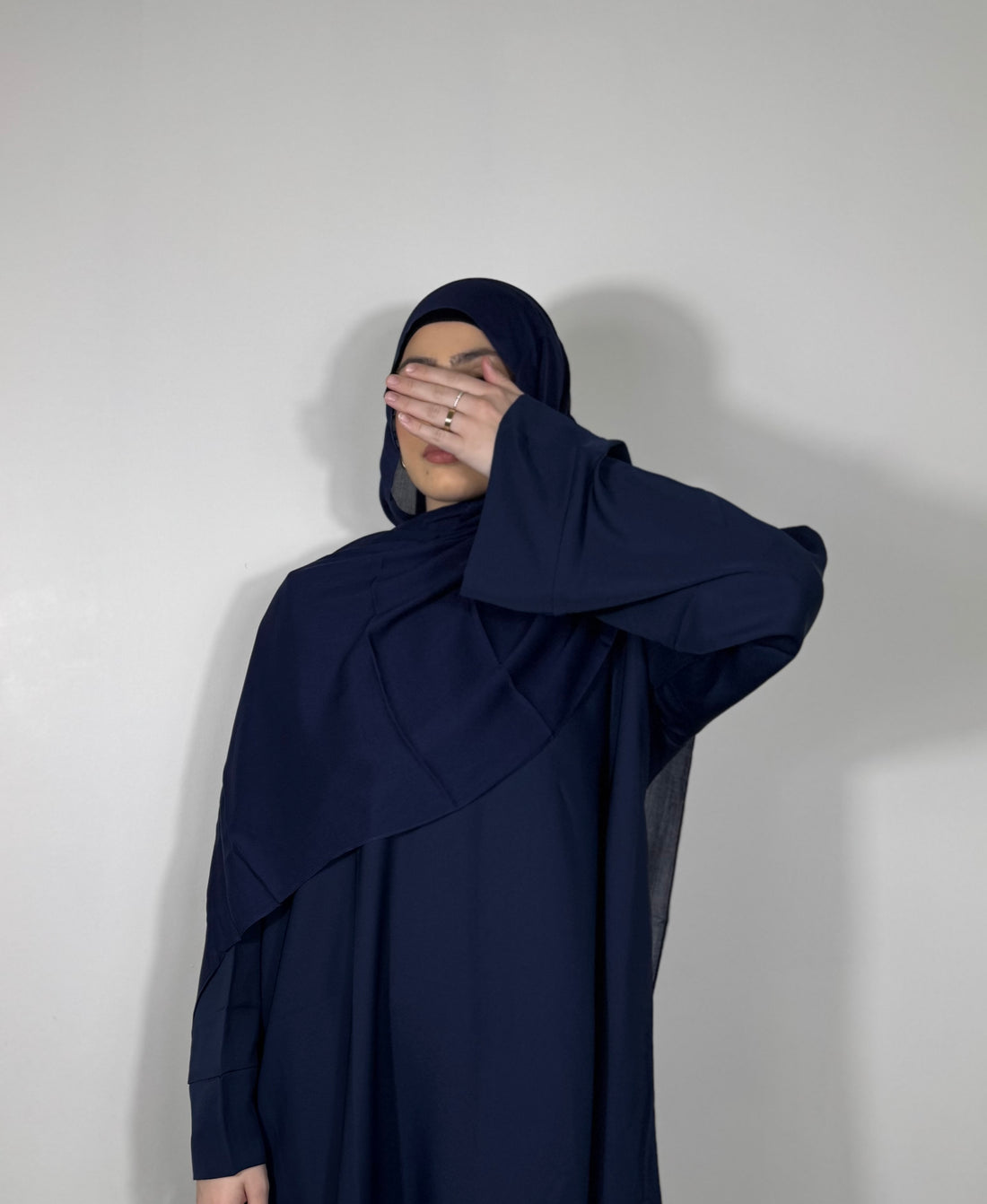 navy blue modal