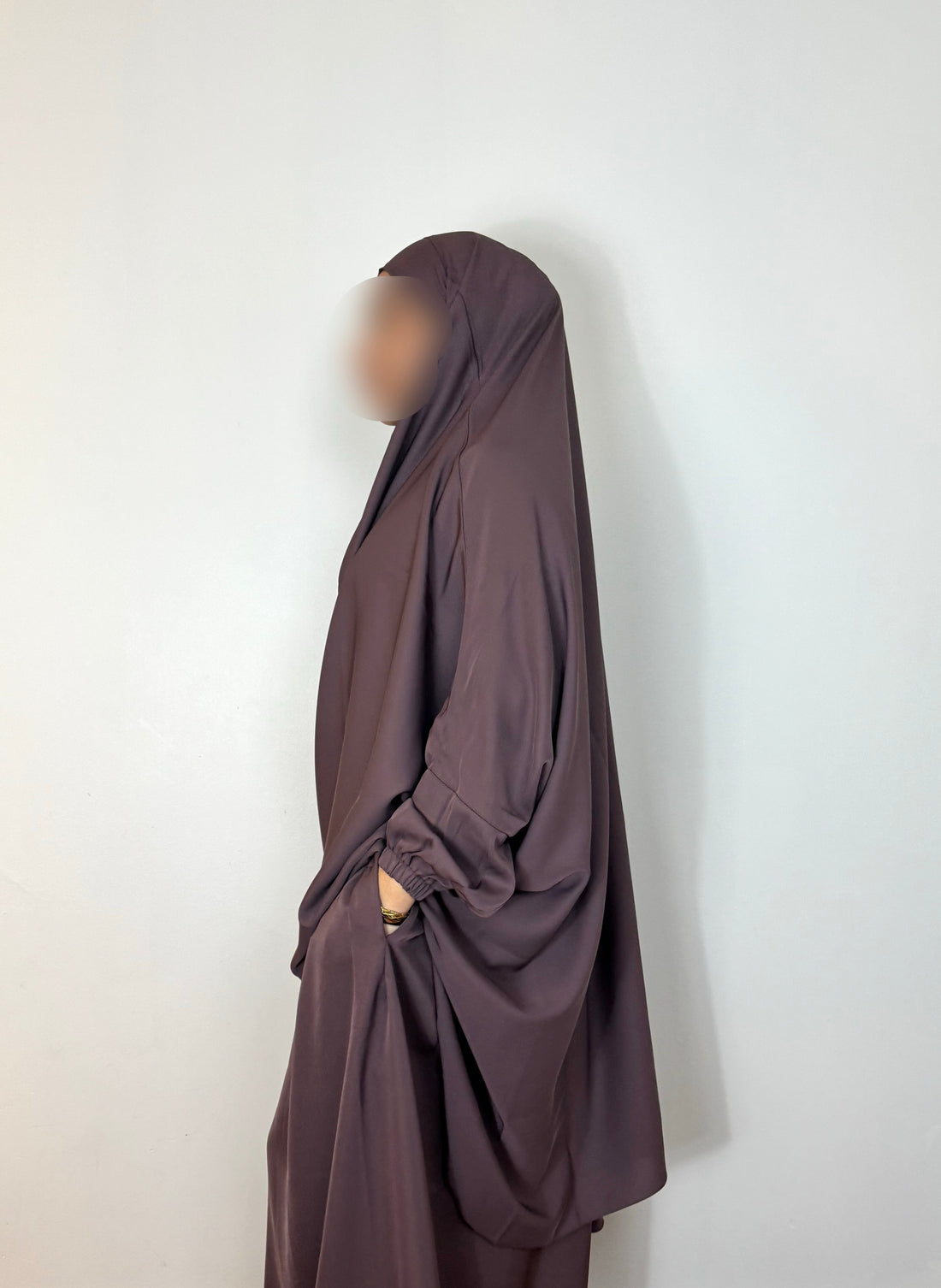 muted plum jilbab