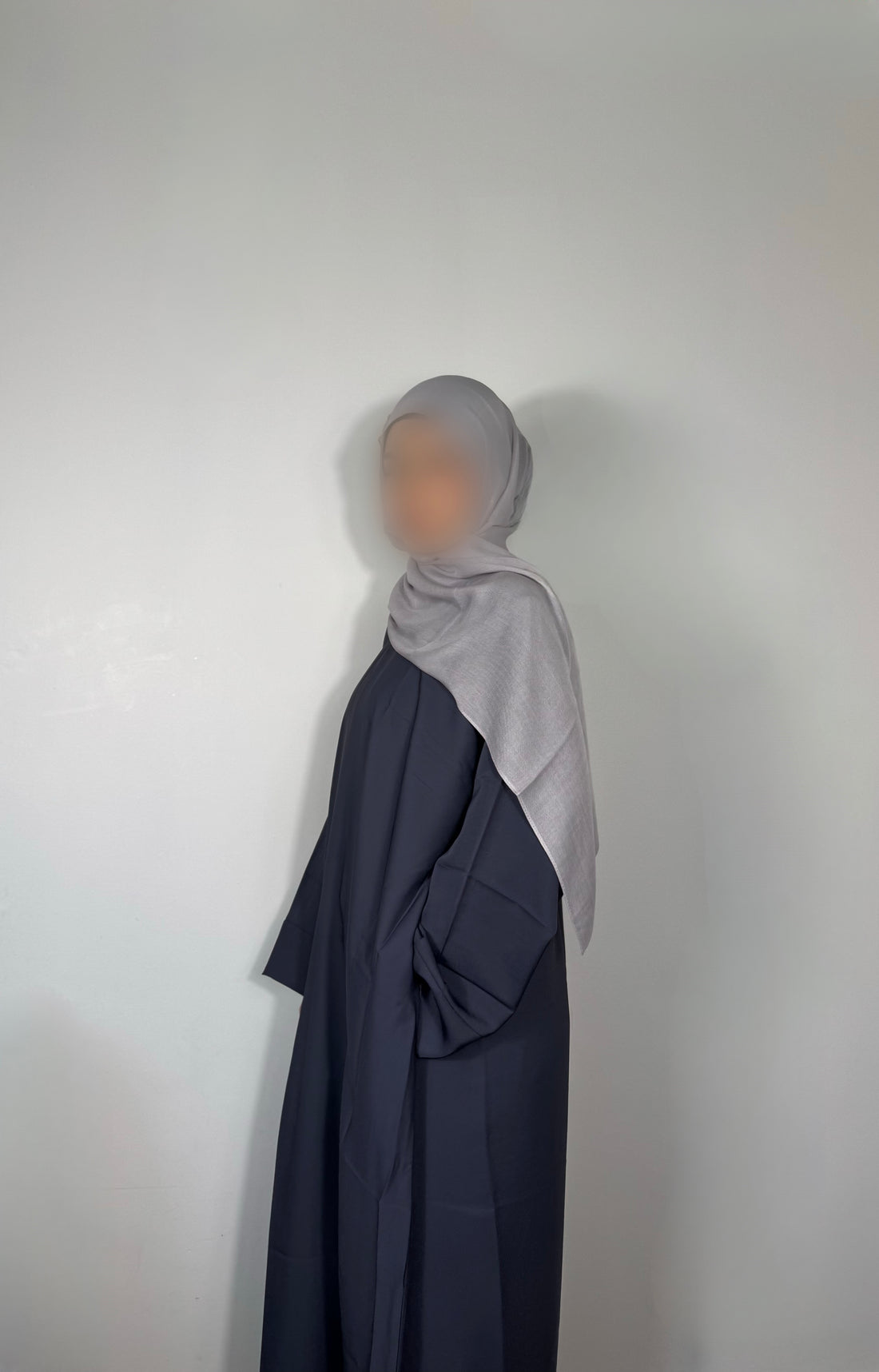 steel blue abaya (nida)