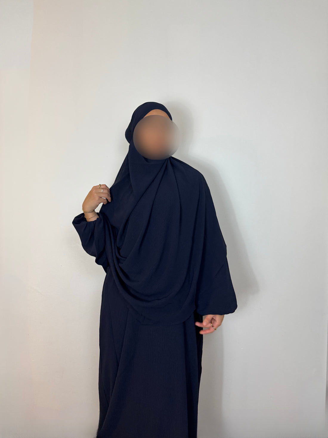 navy blue abaya