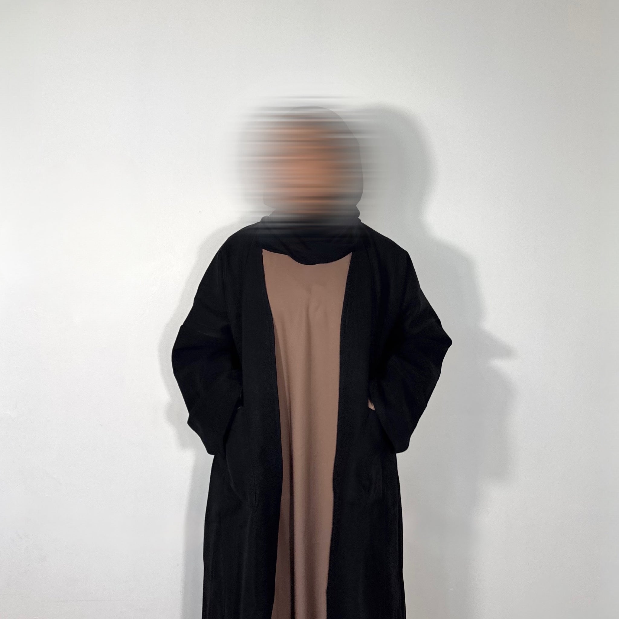 onyx coat abaya