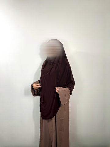 cocoa khimar (jersey)