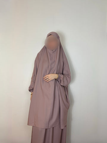 taupe jilbab